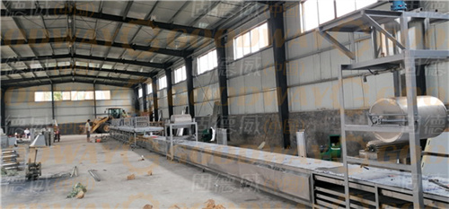 粉條加工生產(chǎn)線需要多大的廠房面積？如何安置布局？